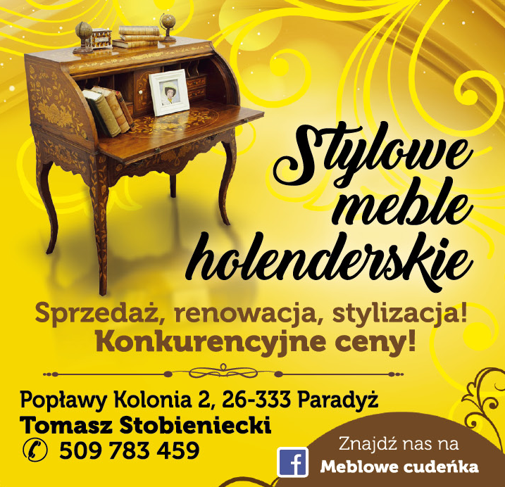 Meblowe Cudeńka Tomasz Stobieniecki Popławy-Kolonia Stylowe Meble Holenderskie