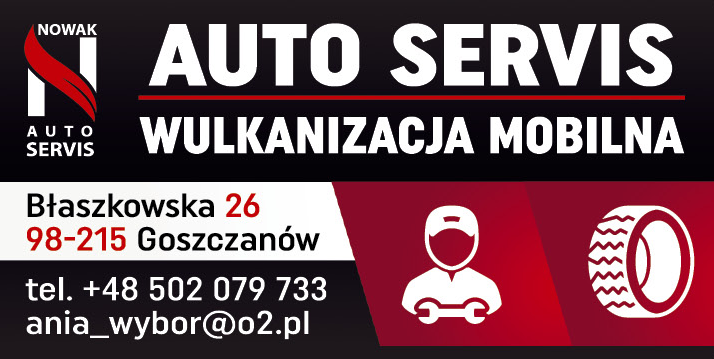 AUTO SERVIS Nowak Goszczanów Wulkanizacja Mobilna