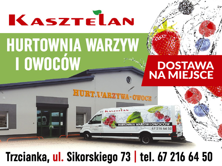 Hurtownia Warzyw i Owoców "Kasztelan" Trzcianka Dostawa Na Miejsce