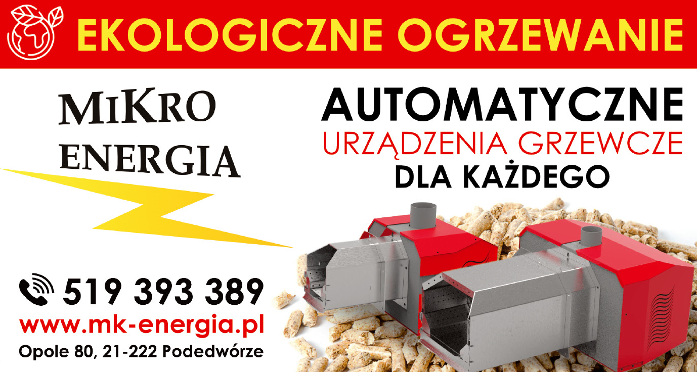 MK MIKRO ENERGIA Podedwórze Ekologiczne Ogrzewanie / Automatyczne Urządzenia Grzewcze