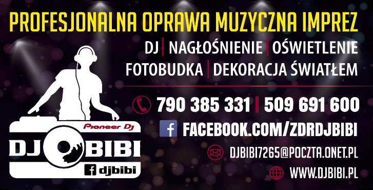 DJ BIBI Drawsko Pomorskie Profesjonalna Oprawa Muzyczna Imprez 