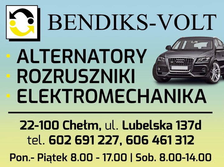 BENDIKS-VOLT Chełm Alternatory / Rozruszniki / Elektromechanika