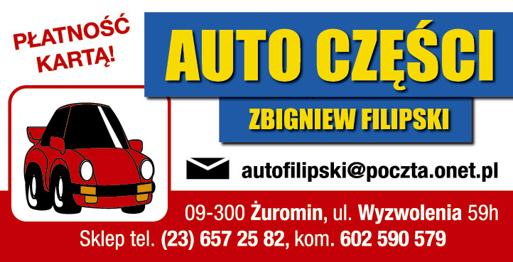 AUTO CZĘŚCI Zbigniew Filipski Żuromin 