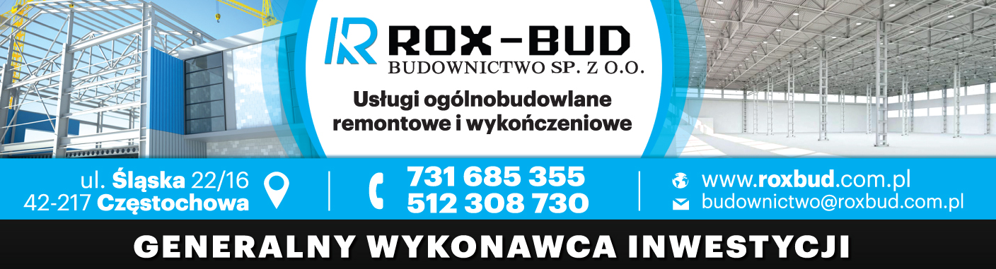 ROX- BUD Budownictwo Sp. z. o.o. Częstochowa Usługi Ogólnobudowlane