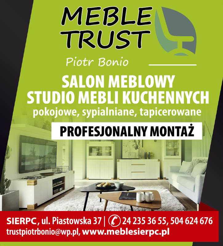 MEBLE TRUST Piotr Bonio Sierpc Salon Meblowy / Studio Mebli Kuchennych 