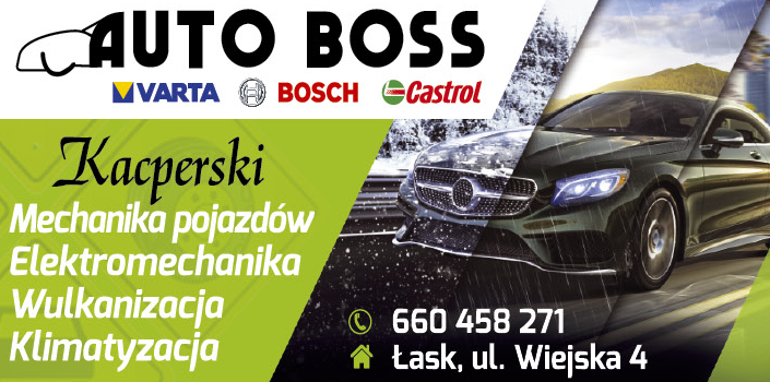 AUTO BOSS Kacperski Łask Mechanika Pojazdów / Elektromechanika / Wulkanizacja / Klimatyzacja