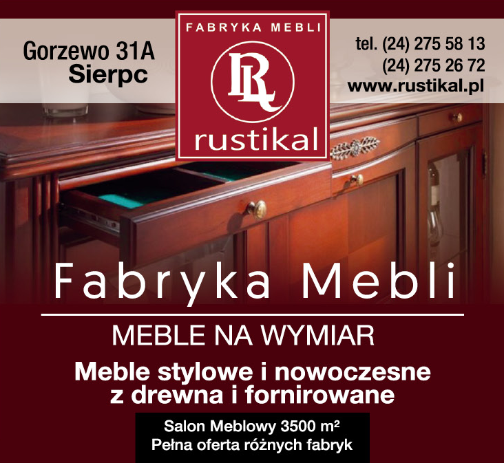 RUSTIKAL Fabryka Mebli Gorzewo Meble Na Wymiar 