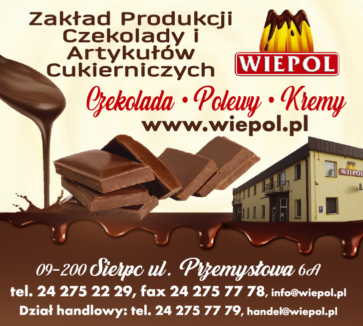 ZAKŁAD PRODUKCJI CZEKOLADY I ARTYKUŁÓW CUKIERNICZYCH "WIEPOL" Sierpc 