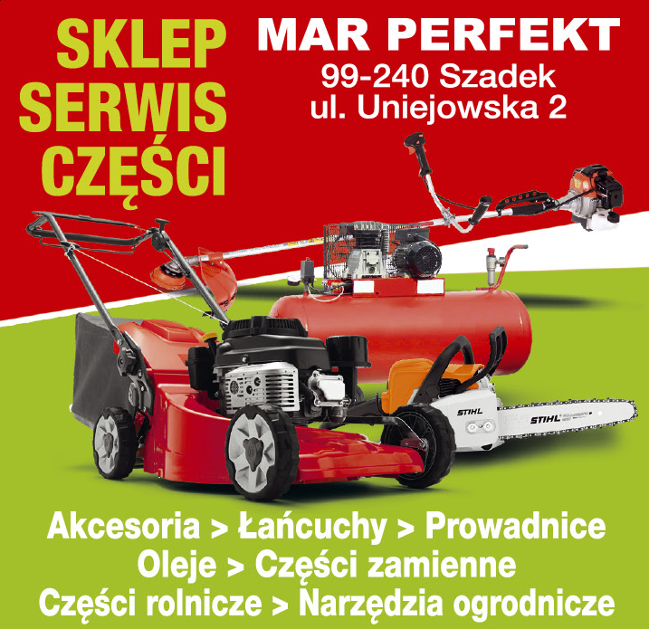 MAR-PERFEKT Szadek Akcesoria / Łańcuchy / Prowadnice / Oleje / Części Zamienne / Części Rolnicze