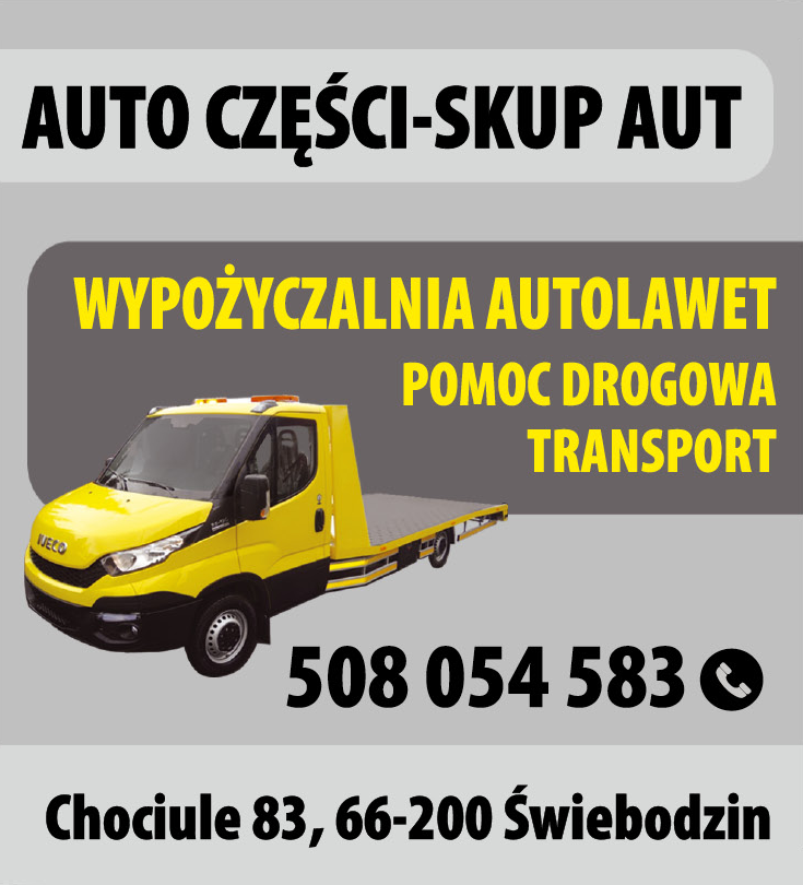 AUTO CZĘŚCI SKUP AUT Chociule Auto Części / Skup Aut / Wypożyczalnia Autolawet / Pomoc Drogowa 