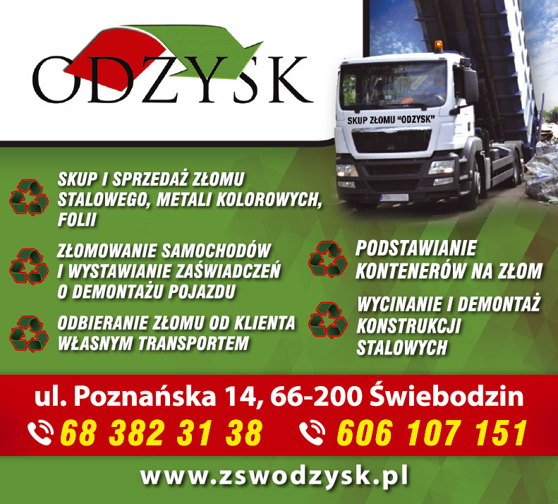 ZAKŁAD SUROWCÓW WTÓRNYCH "ODZYSK" s.c. Świebodzin 