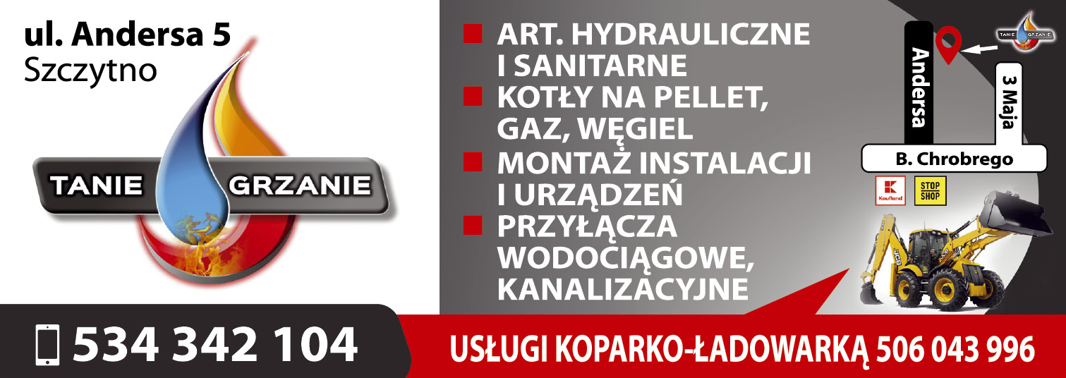TANIE GRZANIE Szczytno Art. Hydrauliczne i Sanitarne / Kotły Na Pellet / Gaz / Węgiel
