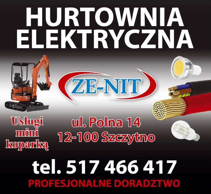 HURTOWNIA ELEKTRYCZNA "ZE-NIT" Szczytno 