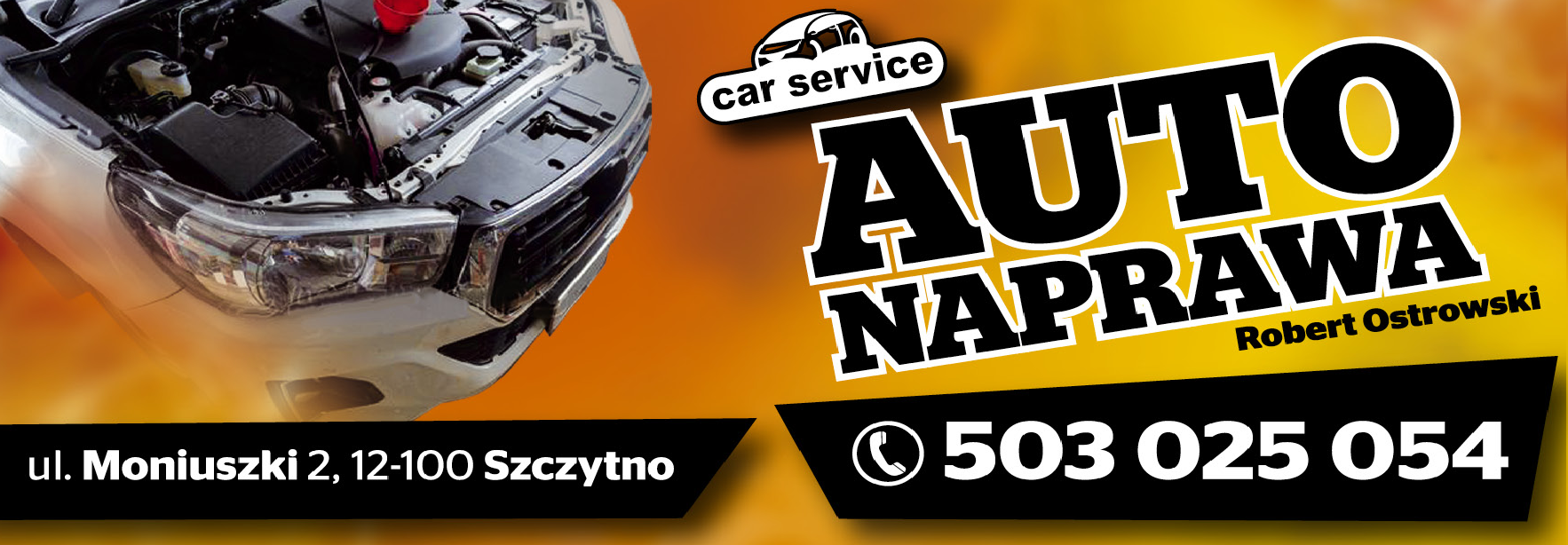 CAR SERVICE Robert Ostrowski Szczytno Auto Naprawa 
