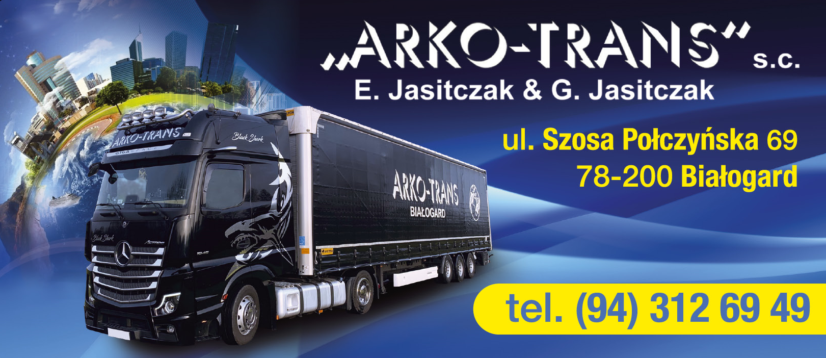 "ARKO-TRANS" s.c. E. Jasitczak & G. Jasitczak Białogard