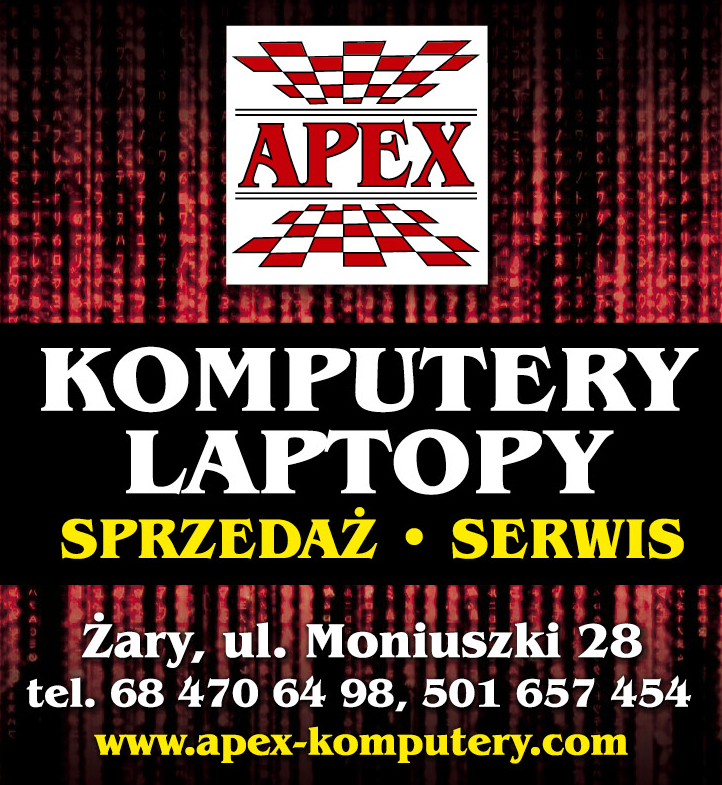 APEX Żary Komputery / Laptopy / Sprzedaż / Serwis