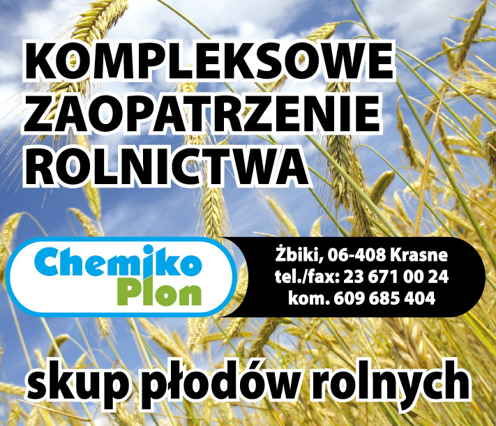 CHEMIKO-PLON Żbiki Kompleksowe Zaopatrzenie Rolnictwa / Skup Płodów Rolnych