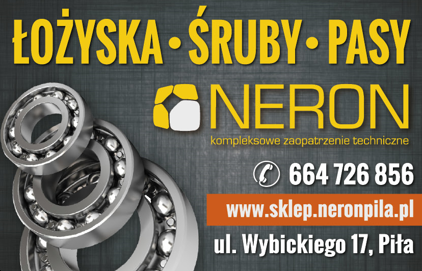 NERON Kompleksowe Zaopatrzenie Techniczne Piła Łożyska / Śruby / Pasy