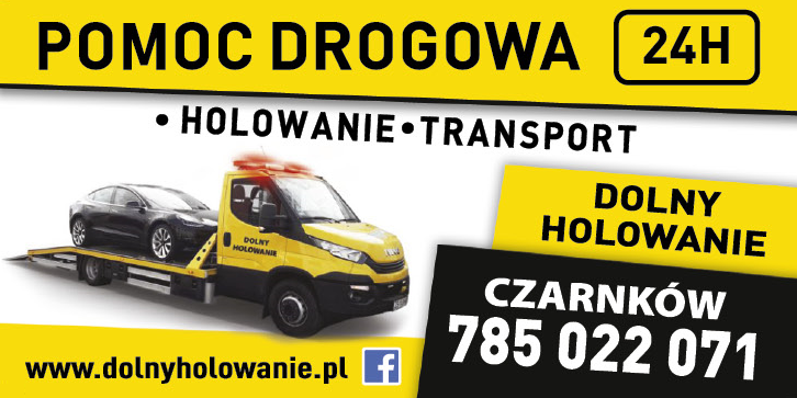 DOLNY HOLOWANIE Czarnków Pomoc Drogowa 24H / Holowanie / Transport