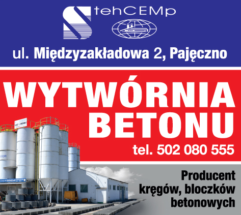 P.P.H.U. STEHCEMP Pajęczno Wytwórnia Betonu - PRODUCENT KRĘGÓW, BLOCZKÓW BETONOWYCH 