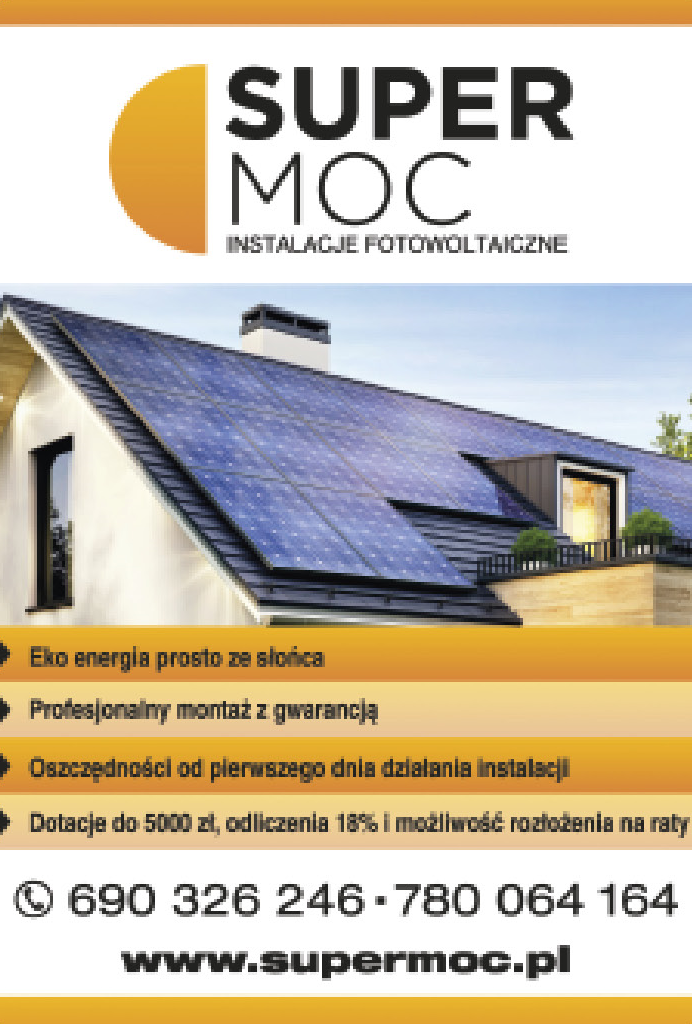 SUPER MOC Spółka z o.o. Gniezno Instalacje Fotowoltaiczne