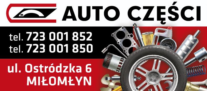 AUTO CZĘŚCI Miłomłyn