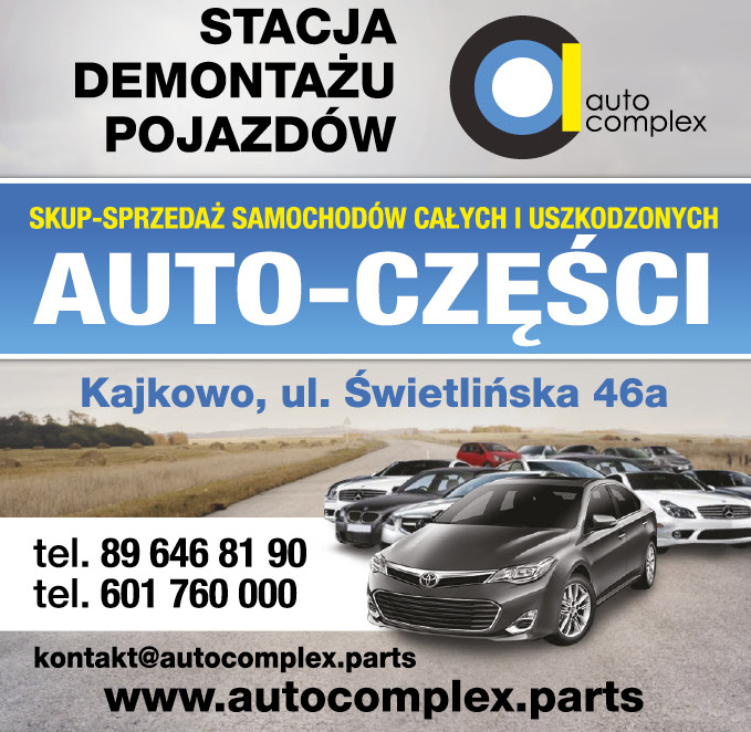 P.W. AUTO COMPLEX Kajkowo Stacja Demontażu Pojazdów / Skup - Sprzedaż Samochodów / Auto-Części
