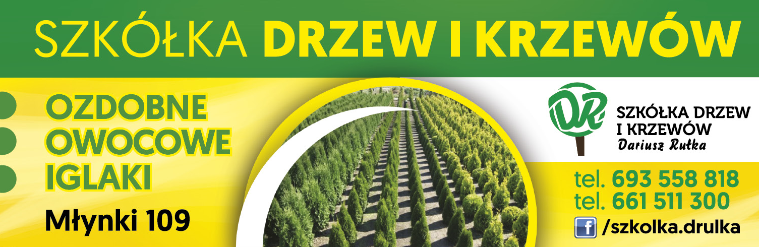 Szkółka Drzew i Krzewów Dariusz Rułka Młynki Ozdobne / Owocowe / Iglaki