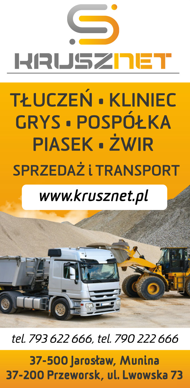 KRUSZNET Jarosław Sprzedaż i Transport Kruszywa