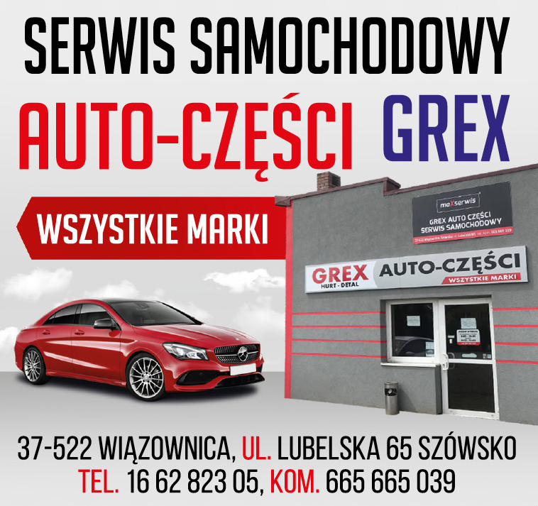 GREX Szówsko Serwis Samochodowy / Auto-Części Hurt Detal