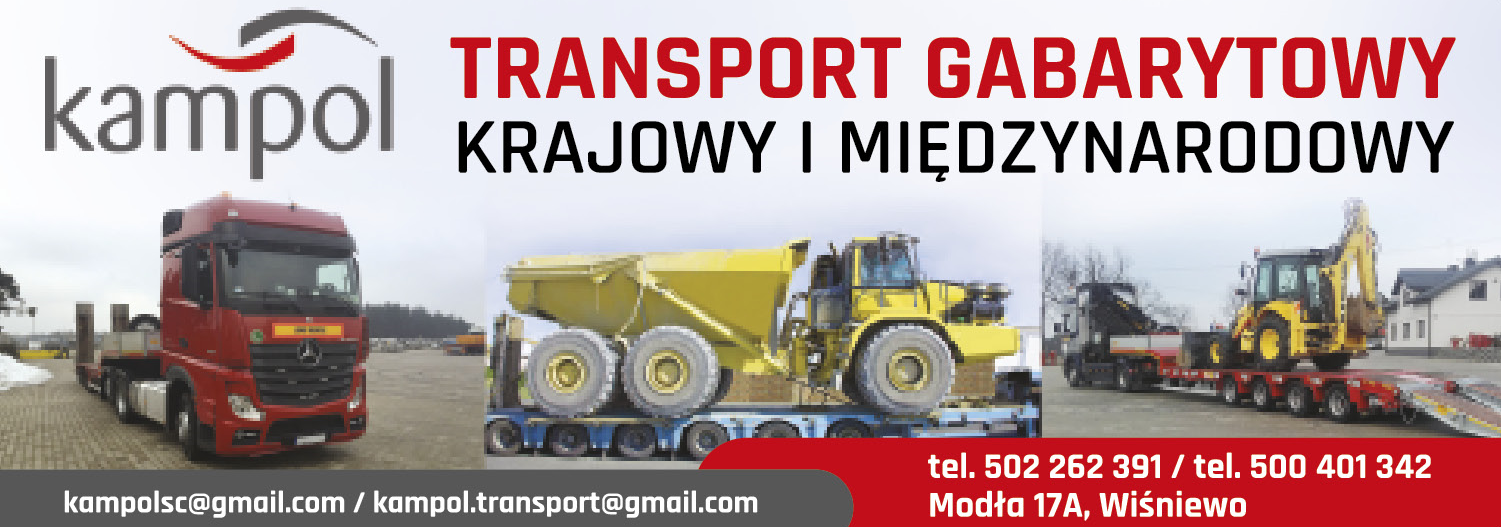PPHU "KAM POL" s.c. Modła Transport Gabarytowy - Krajowy i Międzynarodowy