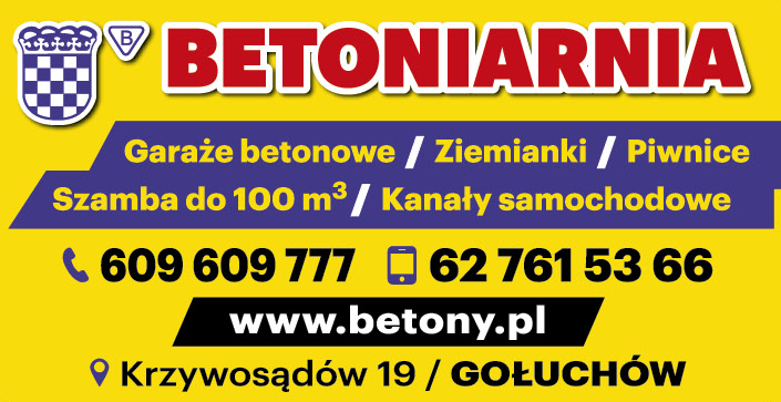 BETONIARNIA Krzywosądów Garaże Betonowe / Ziemianki / Piwnice / Szamba / Kanały Samochodowe