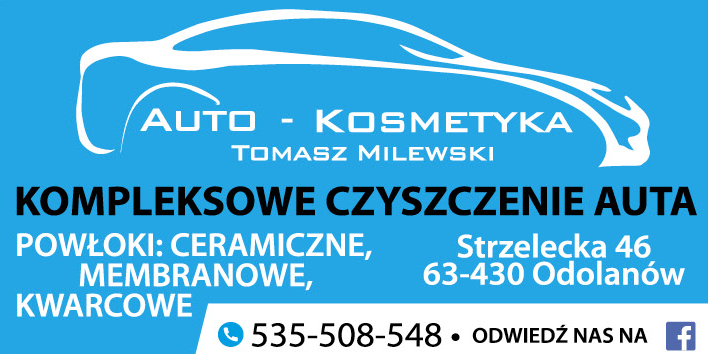 Clean Car Auto-Kosmetyka Tomasz Milewski Odolanów Kompleksowe Czyszczenie Auta