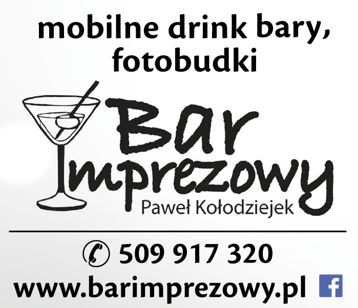 BAR IMPREZOWY Paweł Kołodziejek Mobilne Drink Bary / Fotobudki