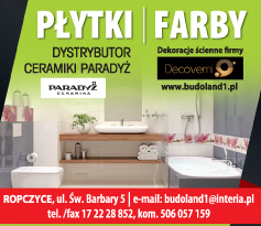 BUDOLAND 1 Ropczyce Sprzedaż Płytek Ceramicznych i Materiałów Wykończeniowych