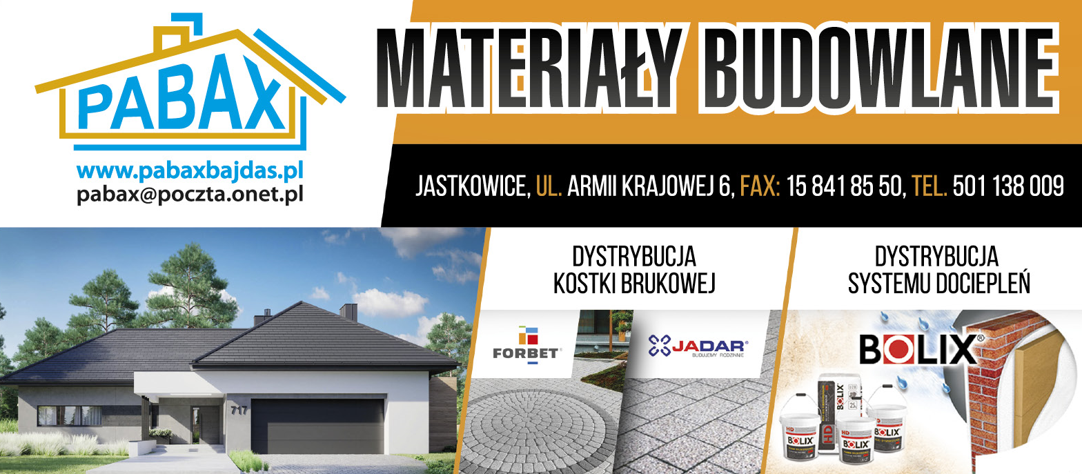PABAX Jastkowice Hurtownia Materiałów Budowlanych / Dystrybucja Kostki Brukowej i Systemów Dociepleń