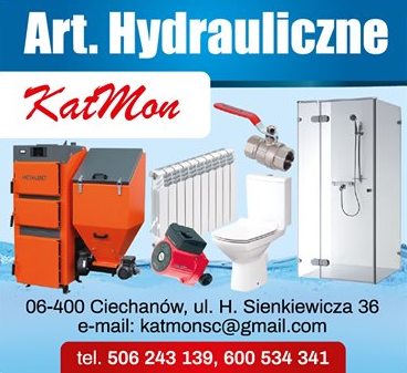 PPHU "KatMon" s.c. Ciechanów Art. Hydrauliczne