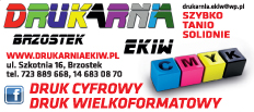 DRUKARNIA EKIW Brzostek Druk Cyfrowy, Druk Wielkoformatowy  
