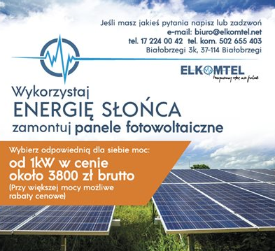 F.H.U. ELKOMTEL Białobrzegi Panele Fotowoltaiczne