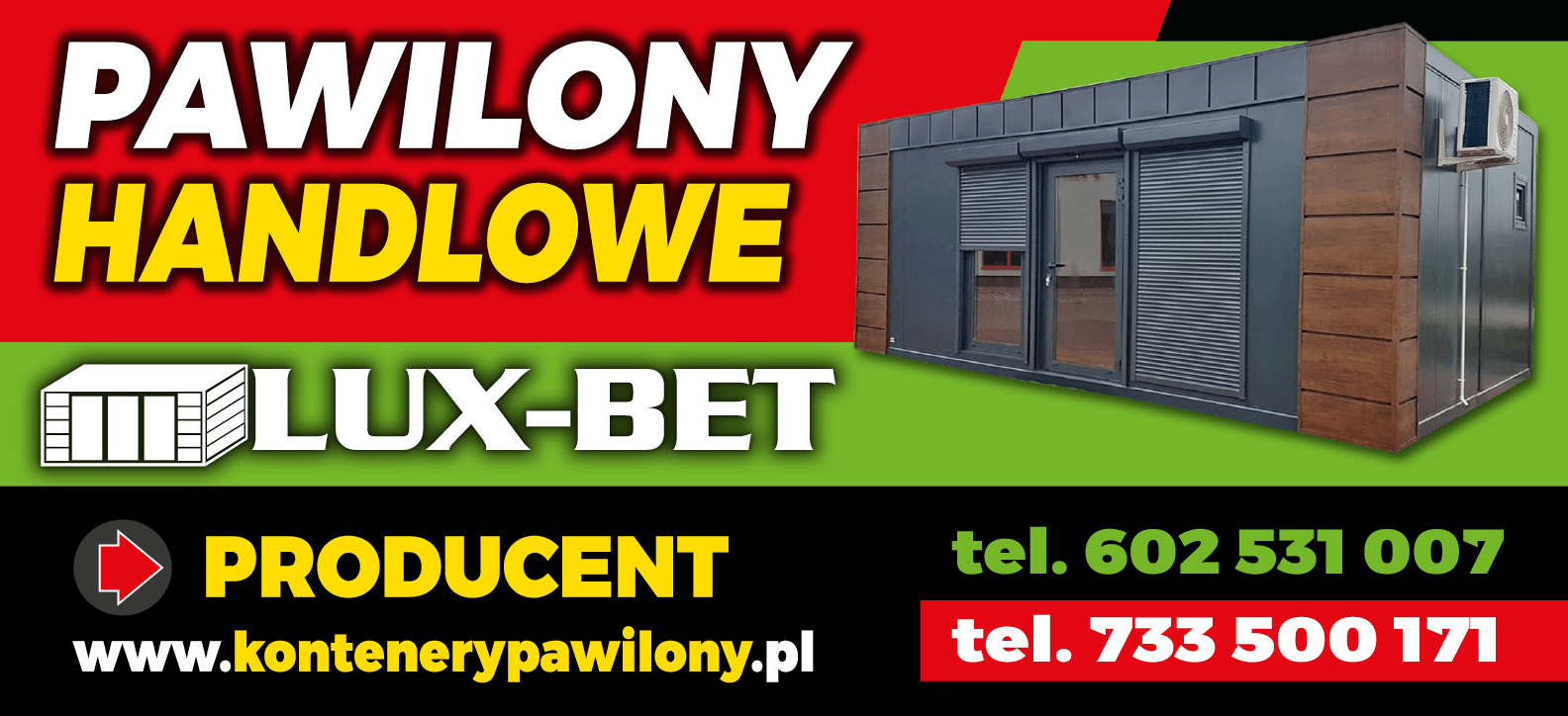 LUX-BET Sp. z o.o. Wsola Pawilony Handlowe