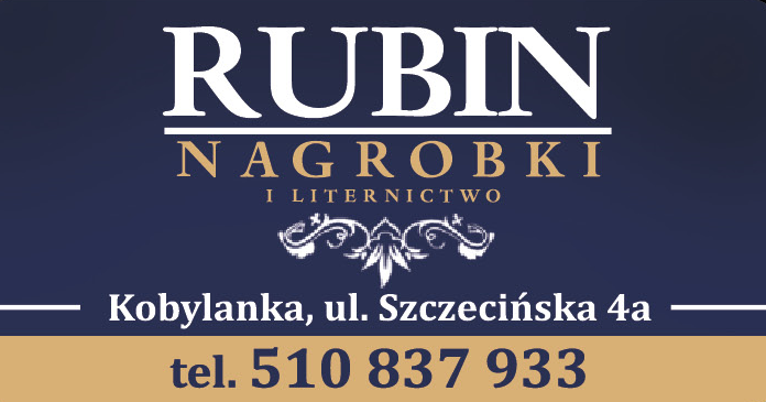 RUBIN Kobylanka Nagrobki / Centrum Liternictwa