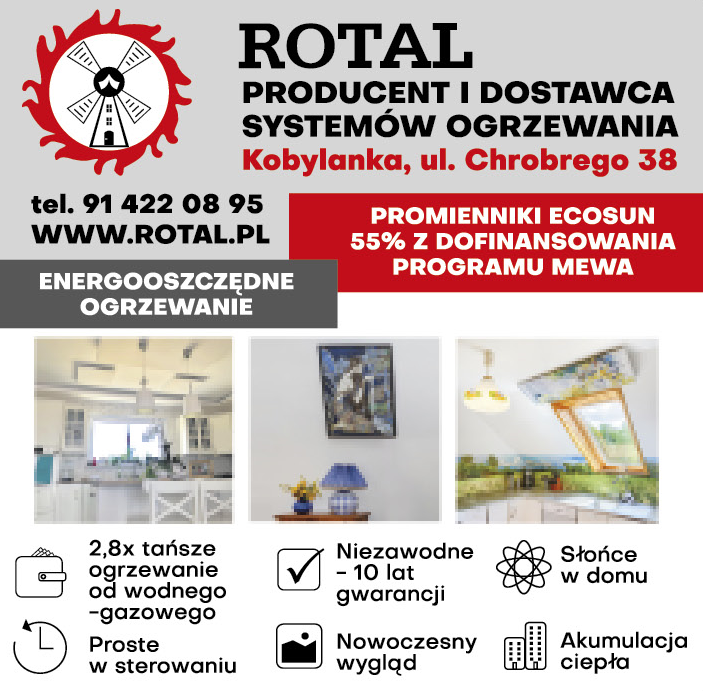 ROTAL Producent i Dostawca Systemów Ogrzewania Kobylanka Energooszczędne Ogrzewanie
