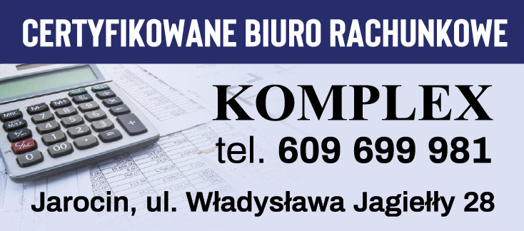 KOMPLEX Jarocin Certyfikowane Biuro Rachunkowe