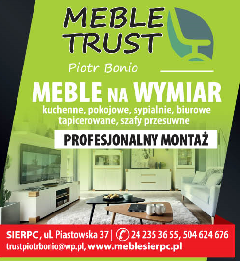 MEBLE TRUST Piotr Bonio Sierpc Meble Na Wymiar 