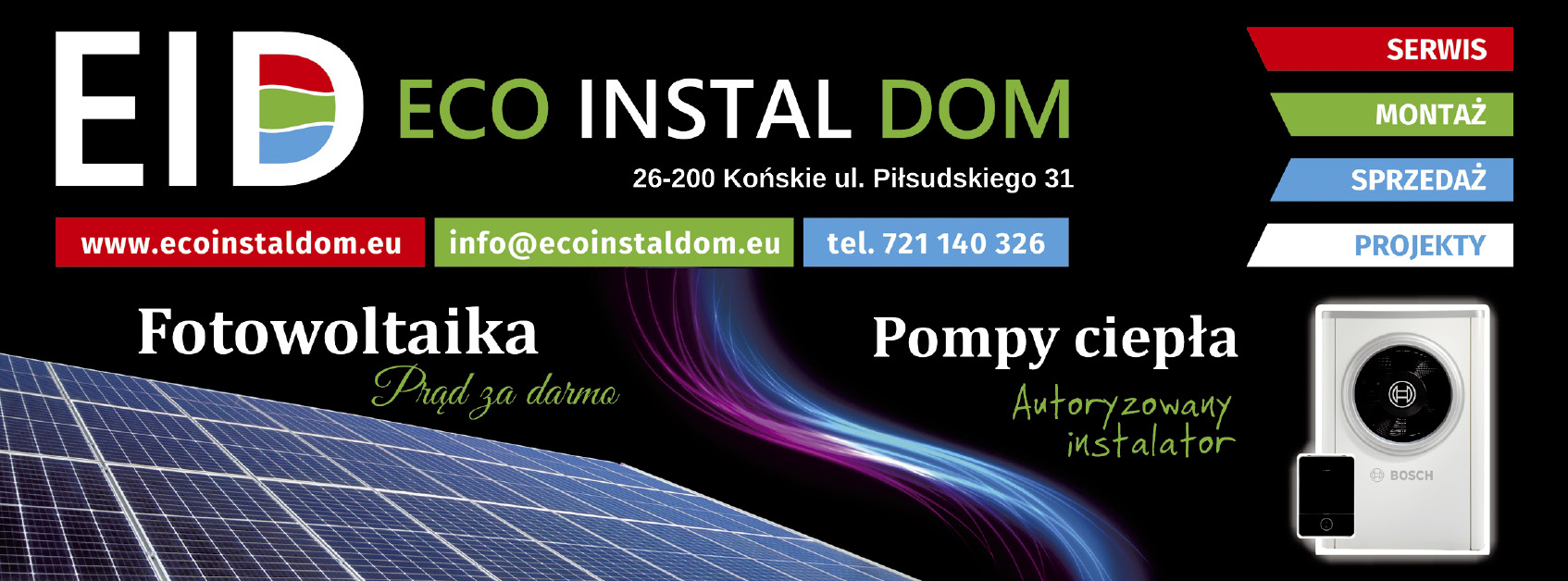 EID | ECO INSTAL DOM Końskie Fotowoltaika / Pompy Ciepła