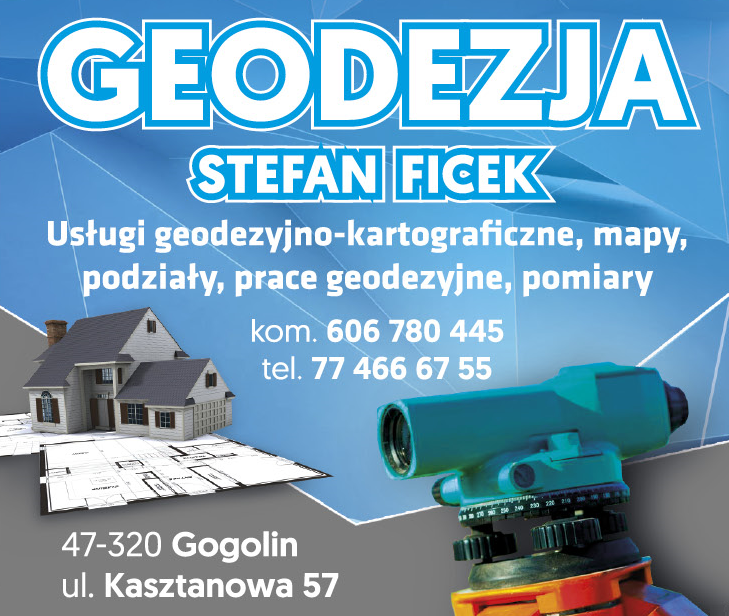 GEODEZJA Stefan Ficek Gogolin Usługi Geodezyjno-Kartograficzne