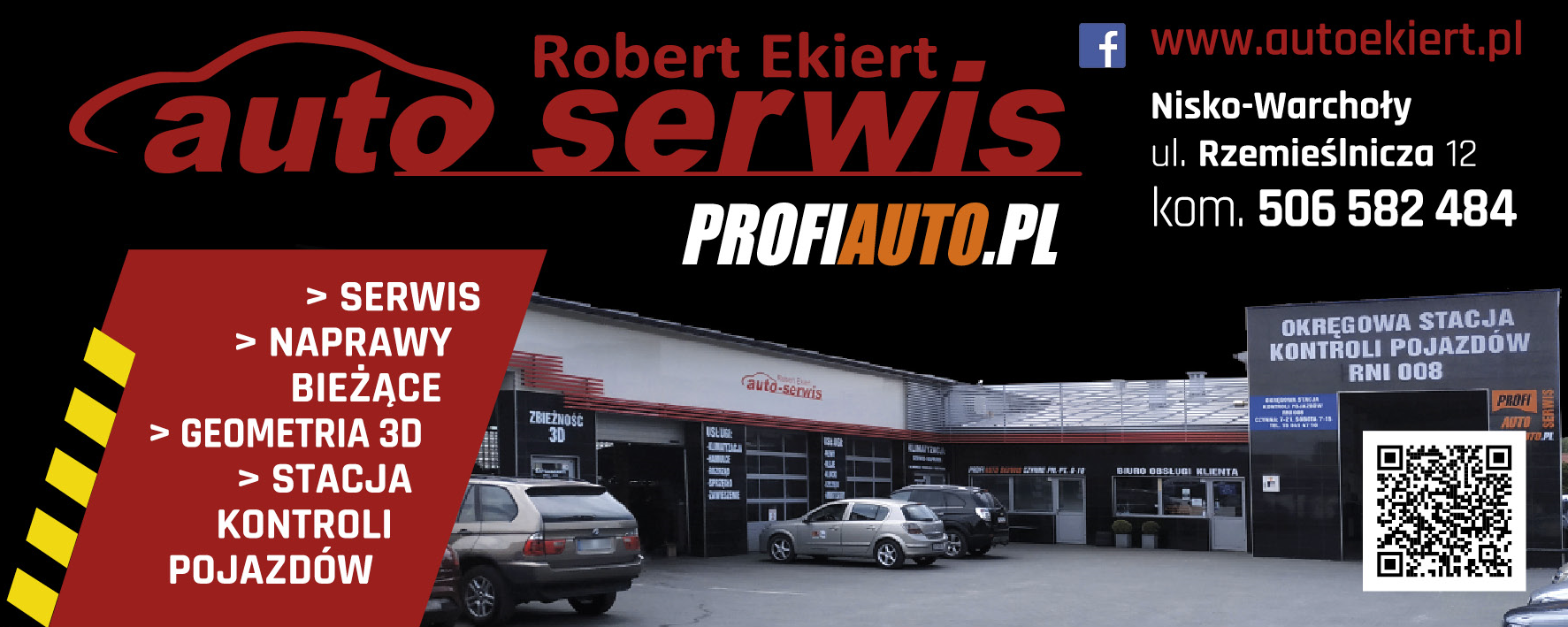 AUTO SERWIS Robert Ekiert Nisko Serwis / Naprawy Bieżące / Geometria 3D / Stacja Kontroli Pojazdów