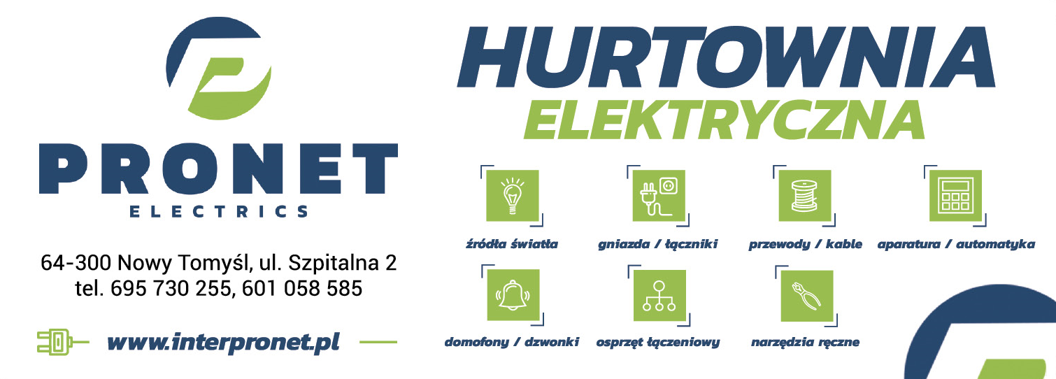 PRONET s.c. Nowy Tomyśl Hurtownia Elektryczna