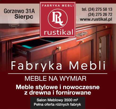 RUSTIKAL Fabryka Mebli Sierpc 