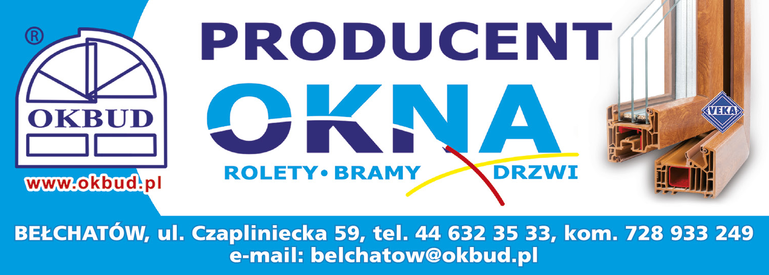 OKBUD Bełchatów Producent Okien, Drzwi, Bram i Rolet